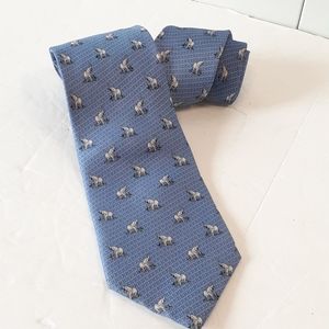 J.S. Blank Solk "Elephant " Mens Necktie Rare